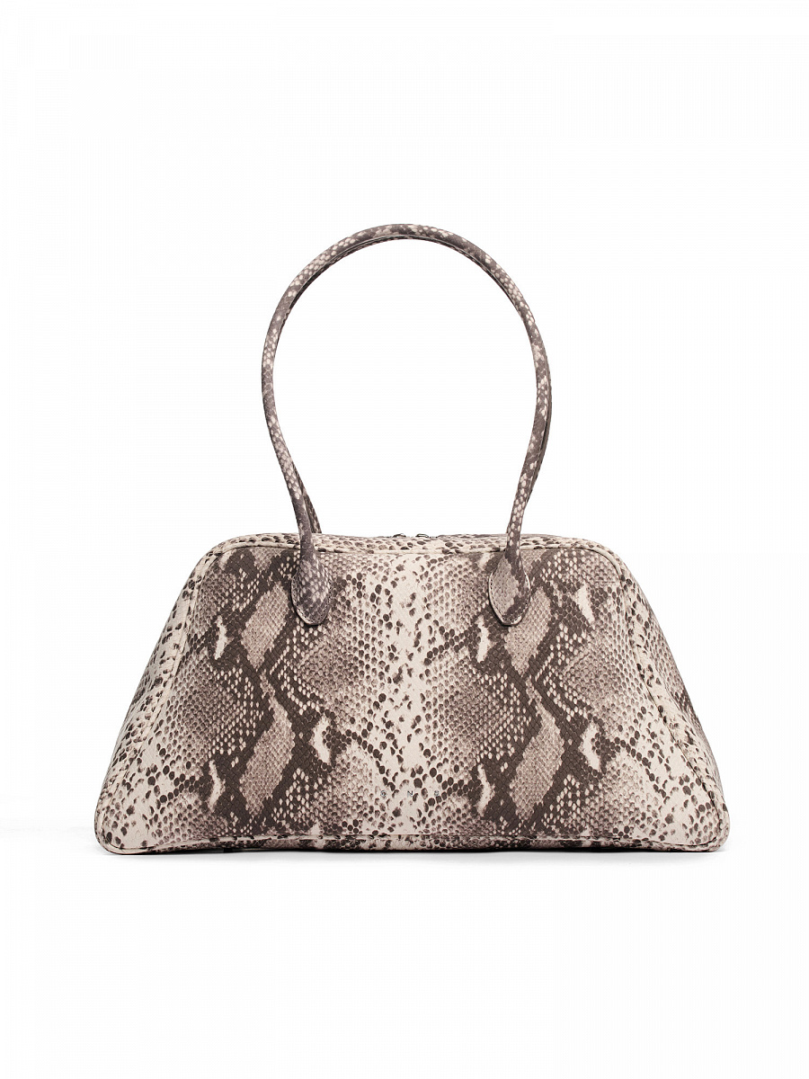 Сумка CNS ARCUS L python embossed leather