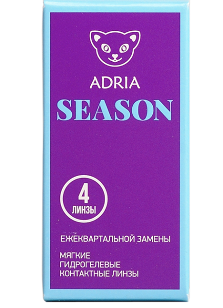 Контактные линзы Adria Season, 4 pk Контактные линзы Adria Season, 4 pk