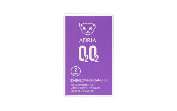 Контактные линзы Adria O2O2, 2 pk Контактные линзы Adria O2O2, 2 pk