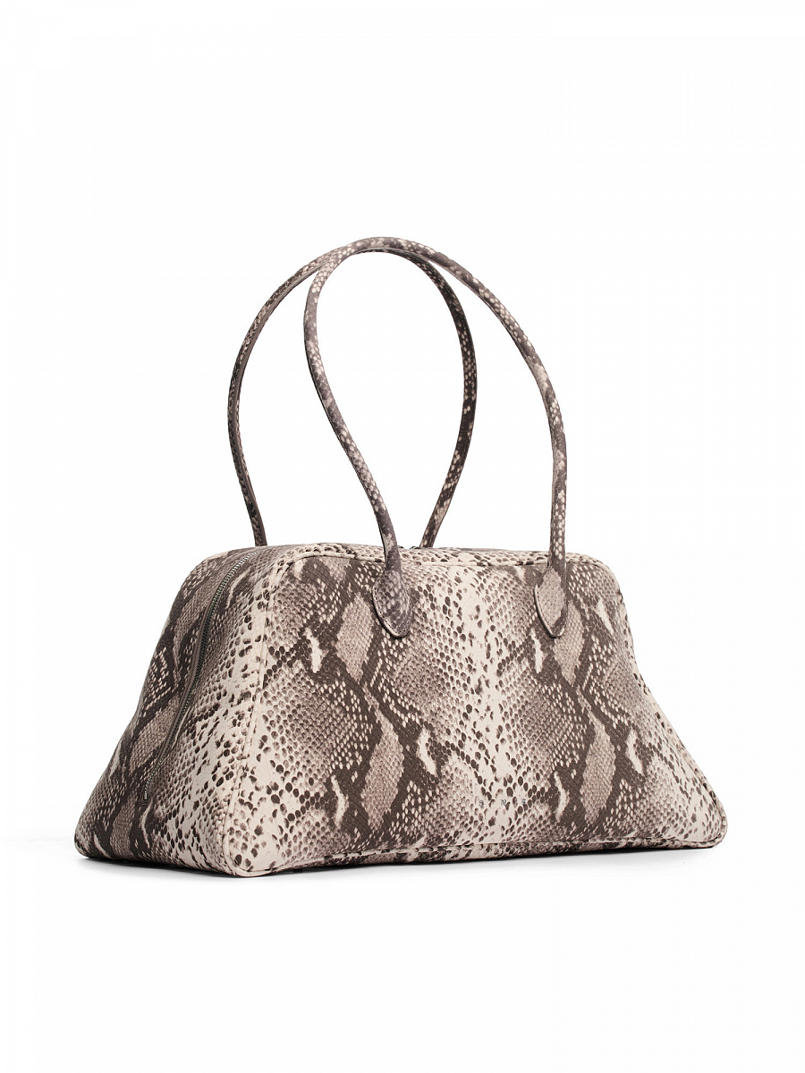 Сумка CNS ARCUS L python embossed leather