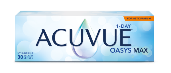 Контактные линзы 1 Day Acuvue Oasys MAX for ASTIGMATISM, 30 pk