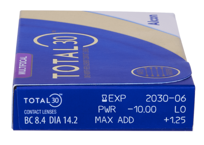 Контактные линзы Total 30  Multifocal,  3pk