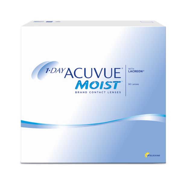 Контактные линзы 1 Day Acuvue Moist, 90 pk Контактные линзы 1 Day Acuvue Moist, 90 pk