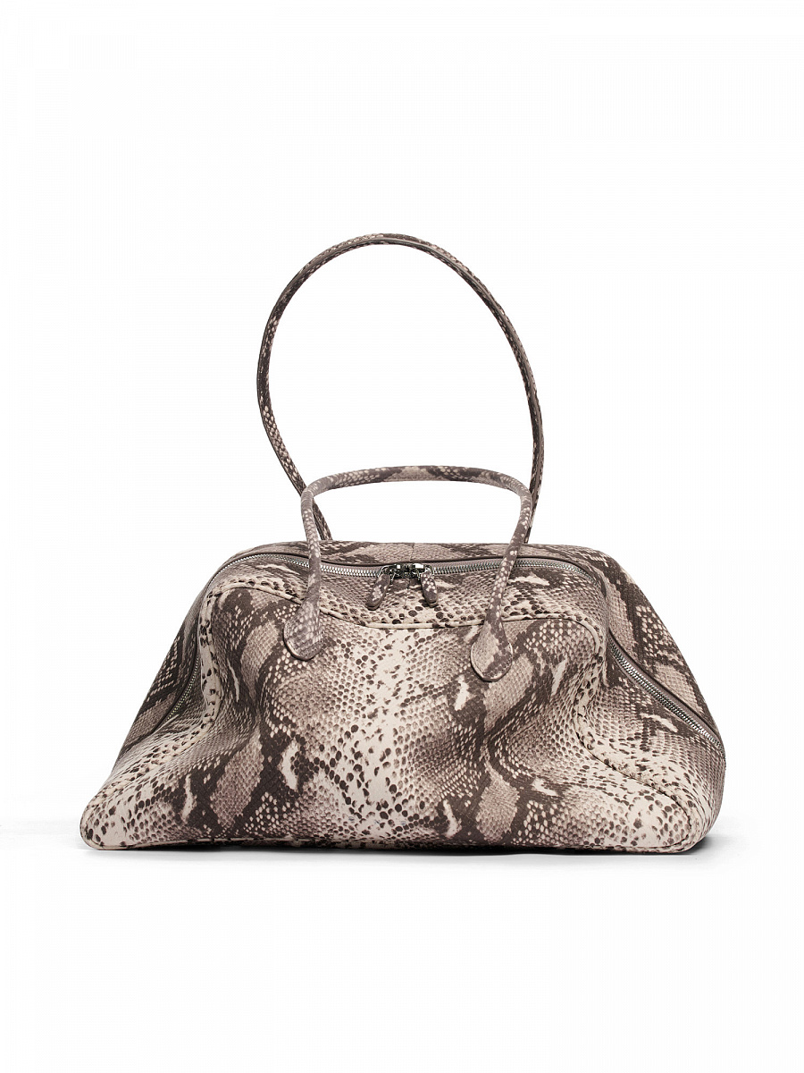 Сумка CNS ARCUS L python embossed leather