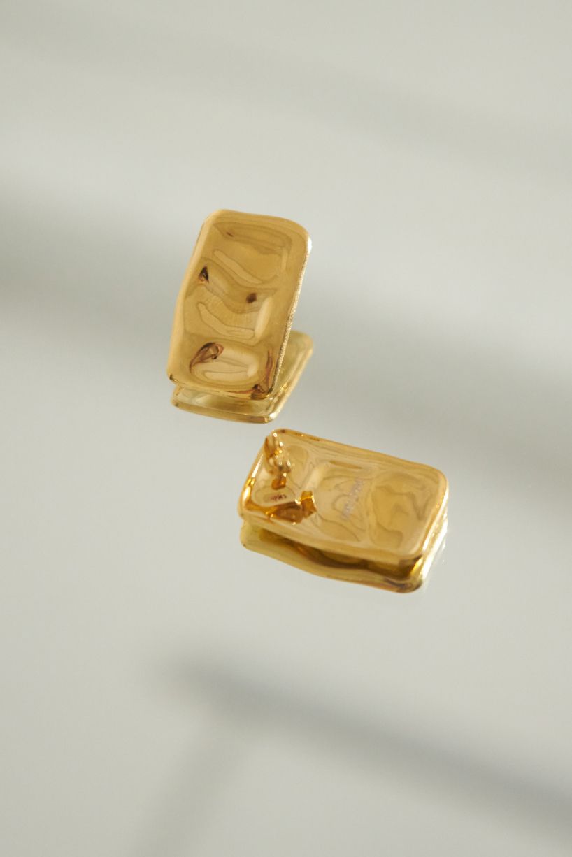 Серьги AISBERG золото