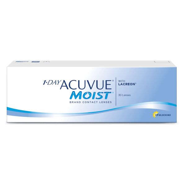 Контактные линзы 1 Day Acuvue Moist, 30 pk
