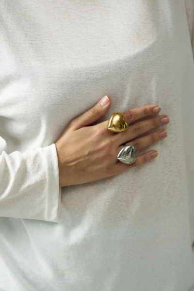 Кольцо Ya Lublu серебро