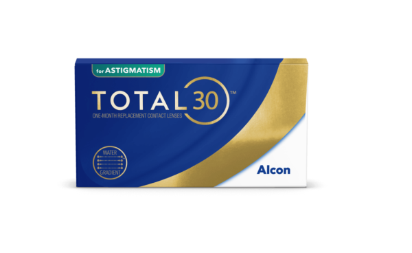 Контактные линзы TOTAL30 for Astigmatism, 3 pk